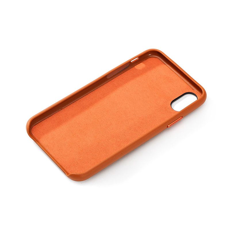 Купить Чехол Coteetci Elegant PU Leather коричневый для iPhone X/XS по лучшей цене в Украине 🔔 ,  наш интернет - магазин гарантирует качество и быструю доставку вашего заказа 🚀