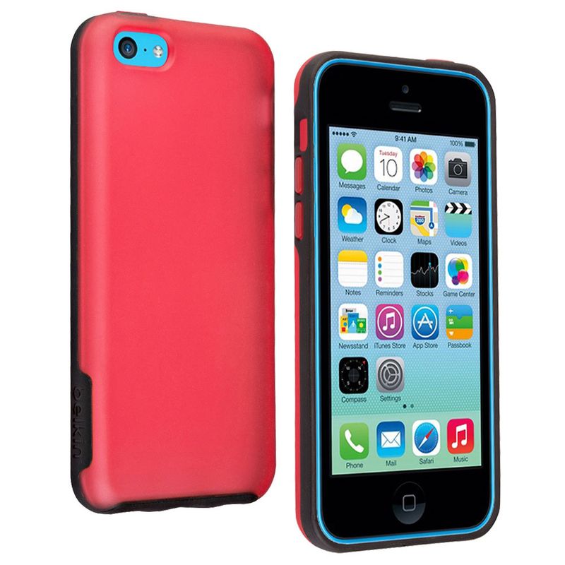 Купити Чохол Belkin Grip Sheer Candy Red для iPhone 5C за найкращою ціною в Україні 🔔, наш інтернет - магазин гарантує якість і швидку доставку вашого замовлення 🚀