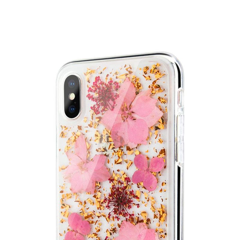 Купити Чохол SwitchEasy Flash Luscious прозорий з рожевими квітами для iPhone XS Max за найкращою ціною в Україні 🔔, наш інтернет - магазин гарантує якість і швидку доставку вашого замовлення 🚀
