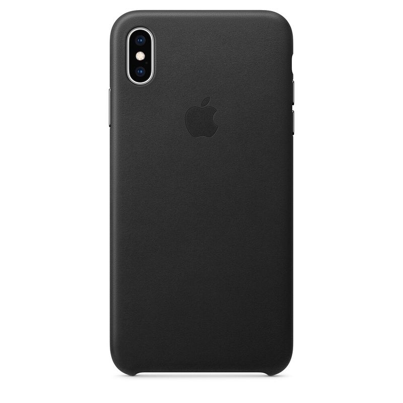 Купить Кожаный чехол Apple Leather Case Black (MRWT2) для iPhone XS Max по лучшей цене в Украине 🔔 ,  наш интернет - магазин гарантирует качество и быструю доставку вашего заказа 🚀
