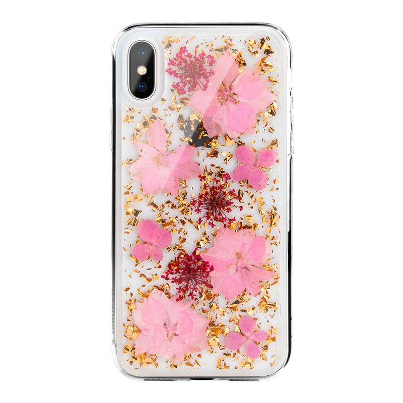 Купити Чохол SwitchEasy Flash Luscious прозорий з рожевими квітами для iPhone XS Max за найкращою ціною в Україні 🔔, наш інтернет - магазин гарантує якість і швидку доставку вашого замовлення 🚀