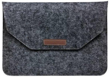 Купить Папка конверт Felt sleeve bag для MacBook 11.6'' dark gray по лучшей цене в Украине 🔔 ,  наш интернет - магазин гарантирует качество и быструю доставку вашего заказа 🚀