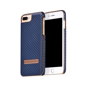 Купить Чехол-накладка Hoco Platinum series carbon fiber для iPhone 7/8 Deep Blue по лучшей цене в Украине 🔔 ,  наш интернет - магазин гарантирует качество и быструю доставку вашего заказа 🚀