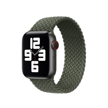 Купити Плетений монобраслет Apple Braided Solo Loop Inverness Green для Apple Watch 40mm | 38mm (MY6T2) Розмір 8 за найкращою ціною в Україні 🔔, наш інтернет - магазин гарантує якість і швидку доставку вашого замовлення 🚀