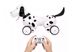 Робот-собака радіокерований Happy Cow Smart Dog (чорний)