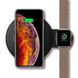 Швидка бездротова зарядка Floveme Dual Wireless Charging Pad 10W Black для iPhone | Apple Watch