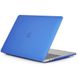 Пластиковый чехол iLoungeMax Soft Touch Matte Blue для MacBook Pro 13" (M1 | 2020 | 2019 | 2018)