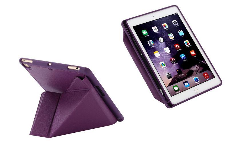 Купить Чехол Origami Case для iPad Pro 10,5" / Air 2019 Leather embossing red по лучшей цене в Украине 🔔 ,  наш интернет - магазин гарантирует качество и быструю доставку вашего заказа 🚀