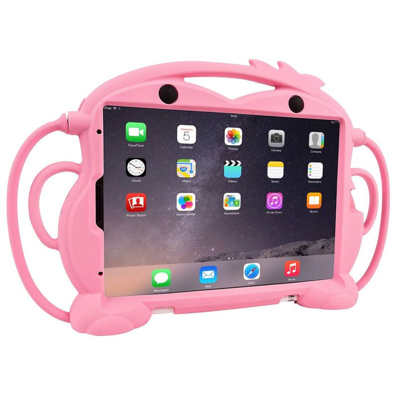 Купить Детский противоударный чехол oneLounge Monkey Pink для Apple iPad Pro 11" (2018 | 2020) | iPad Air 4 10.9" (2020) по лучшей цене в Украине 🔔 ,  наш интернет - магазин гарантирует качество и быструю доставку вашего заказа 🚀