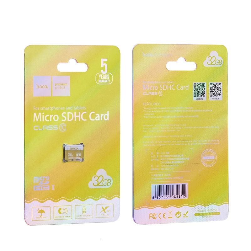 Купить Карта памяти Hoco MicroSD Class 10 32GB по лучшей цене в Украине 🔔 ,  наш интернет - магазин гарантирует качество и быструю доставку вашего заказа 🚀