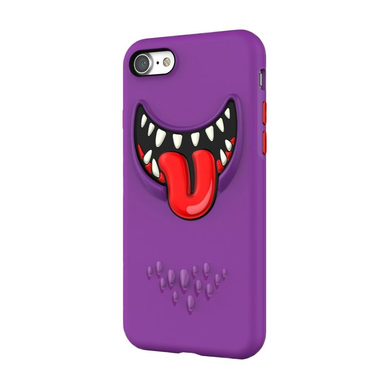 Купити 3D чохол SwitchEasy Monsters Grape для iPhone 7 | 8 | SE 2020 за найкращою ціною в Україні 🔔, наш інтернет - магазин гарантує якість і швидку доставку вашого замовлення 🚀