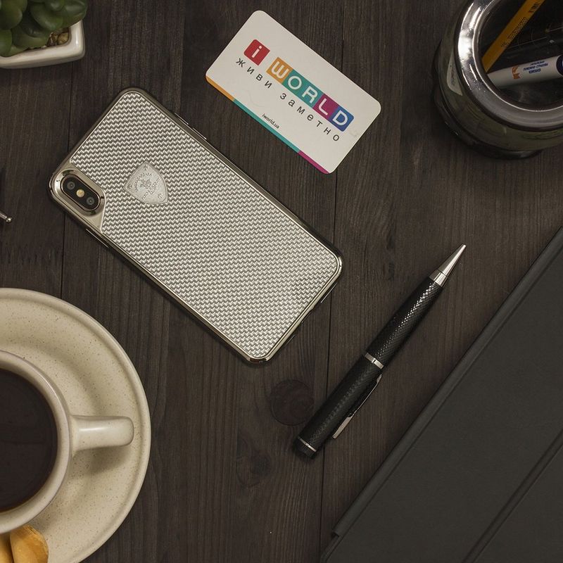 Купить Чехол Polo Rev серебристый для iPhone XS Max по лучшей цене в Украине 🔔 ,  наш интернет - магазин гарантирует качество и быструю доставку вашего заказа 🚀