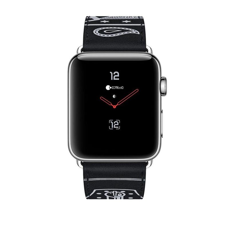 Купить Кожаный ремешок COTEetCI W13 черный для Apple Watch 38/40 мм по лучшей цене в Украине 🔔 ,  наш интернет - магазин гарантирует качество и быструю доставку вашего заказа 🚀