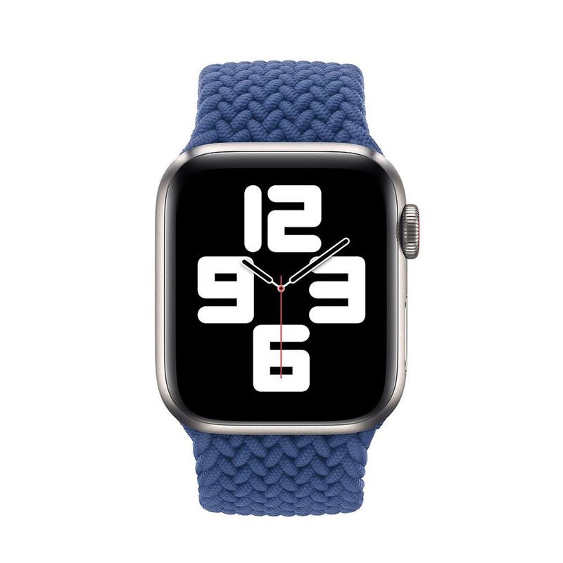 Купити Плетений монобраслет oneLounge Braided Solo Loop Atlantic Blue для Apple Watch 40mm | 38mm Size M OEM за найкращою ціною в Україні 🔔, наш інтернет - магазин гарантує якість і швидку доставку вашого замовлення 🚀