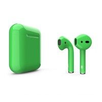 Купити Бездротові навушники Apple AirPods 2 Grass Green (MV7N2) за найкращою ціною в Україні 🔔, наш інтернет - магазин гарантує якість і швидку доставку вашого замовлення 🚀