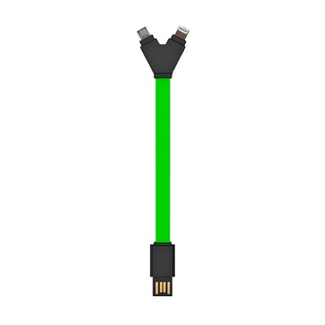 Купити Кабель LiteWire Green micro-USB + Lightning to USB за найкращою ціною в Україні 🔔, наш інтернет - магазин гарантує якість і швидку доставку вашого замовлення 🚀