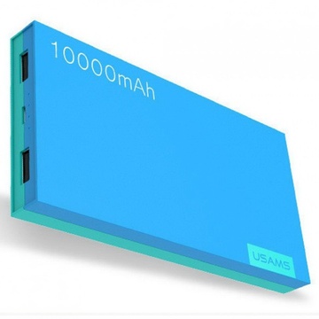 Купити Powerbank Usams US-CD01 10000mah синій за найкращою ціною в Україні 🔔, наш інтернет - магазин гарантує якість і швидку доставку вашого замовлення 🚀
