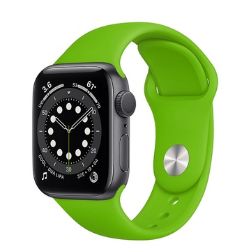 Купити Ремінець oneLounge Sport Band 38mm | 40mm Green Apple Watch SE| 6 | 5 | 4 | 3 | 2 | 1 OEM за найкращою ціною в Україні 🔔, наш інтернет - магазин гарантує якість і швидку доставку вашого замовлення 🚀