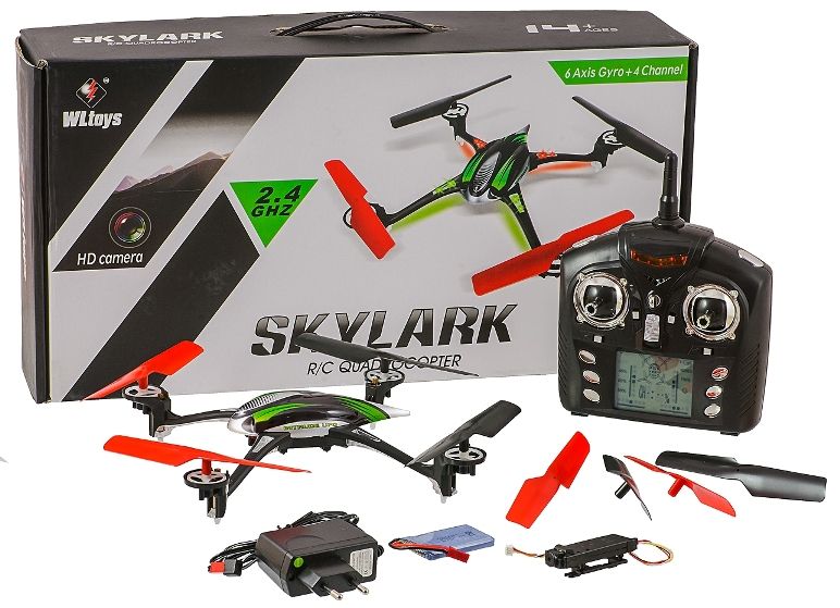 Купити Квадрокоптер WL Toys V636 Skylark з камерою за найкращою ціною в Україні 🔔, наш інтернет - магазин гарантує якість і швидку доставку вашого замовлення 🚀