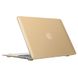 Пластиковий чохол oneLounge Soft Touch Metallic Gold для MacBook Air 13" (2008-2017)
