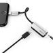Перехідник для навушників iPhone Baseus L32 Lightning to Lightning | 3.5 mm
