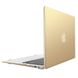 Пластиковый чехол iLoungeMax Soft Touch Metallic Gold для MacBook Air 13" (2008-2017)