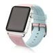 Ремешок Baseus Colorful розовый + синий для Apple Watch 42/44 мм