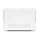 Мармуровий чохол oneLounge Marble White | Gray для MacBook Pro 13" Retina