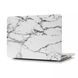 Мармуровий чохол oneLounge Marble White | Gray для MacBook Pro 13" Retina