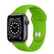 Ремешок iLoungeMax Sport Band 38mm | 40mm Green для Apple Watch SE | 6 | 5 | 4 | 3 | 2 | 1 OEM