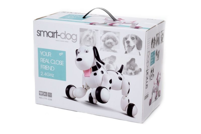 Купить Робот-собака радиоуправляемый Happy Cow Smart Dog (розовый) по лучшей цене в Украине 🔔 ,  наш интернет - магазин гарантирует качество и быструю доставку вашего заказа 🚀