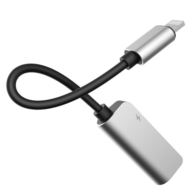 Купити Перехідник для навушників iPhone Baseus L32 Lightning to Lightning | 3.5 mm за найкращою ціною в Україні 🔔, наш інтернет - магазин гарантує якість і швидку доставку вашого замовлення 🚀