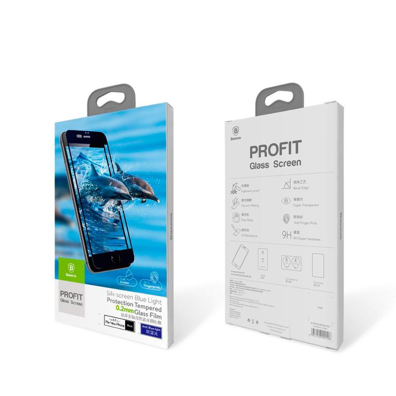 Купити Защитное стекло Baseus Silk-Screen Anti-Blue Light 0.2mm White для iPhone 7 | 8 | SE 2020 за найкращою ціною в Україні 🔔, наш інтернет - магазин гарантує якість і швидку доставку вашого замовлення 🚀