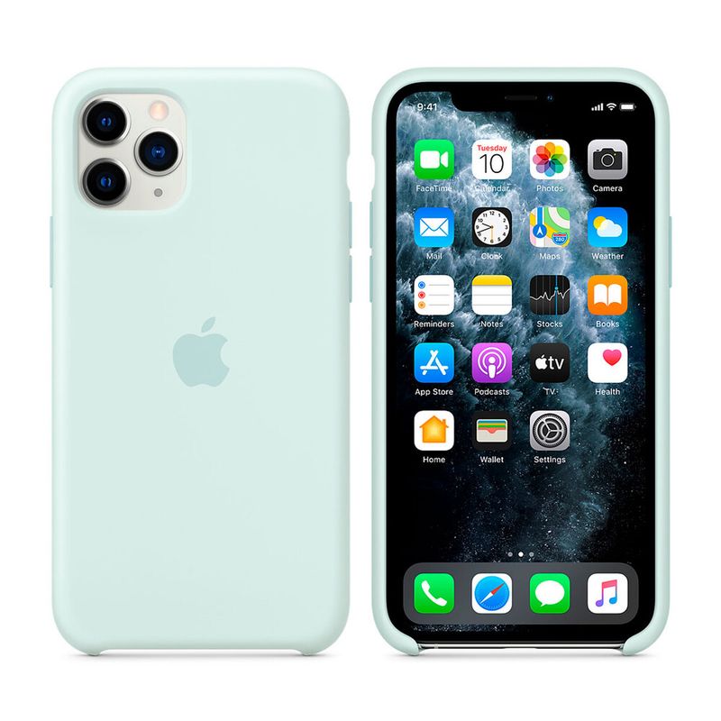 Купить Силиконовый чехол oneLounge Silicone Case Seafoam для iPhone 11 Pro OEM (MY152) по лучшей цене в Украине 🔔 ,  наш интернет - магазин гарантирует качество и быструю доставку вашего заказа 🚀