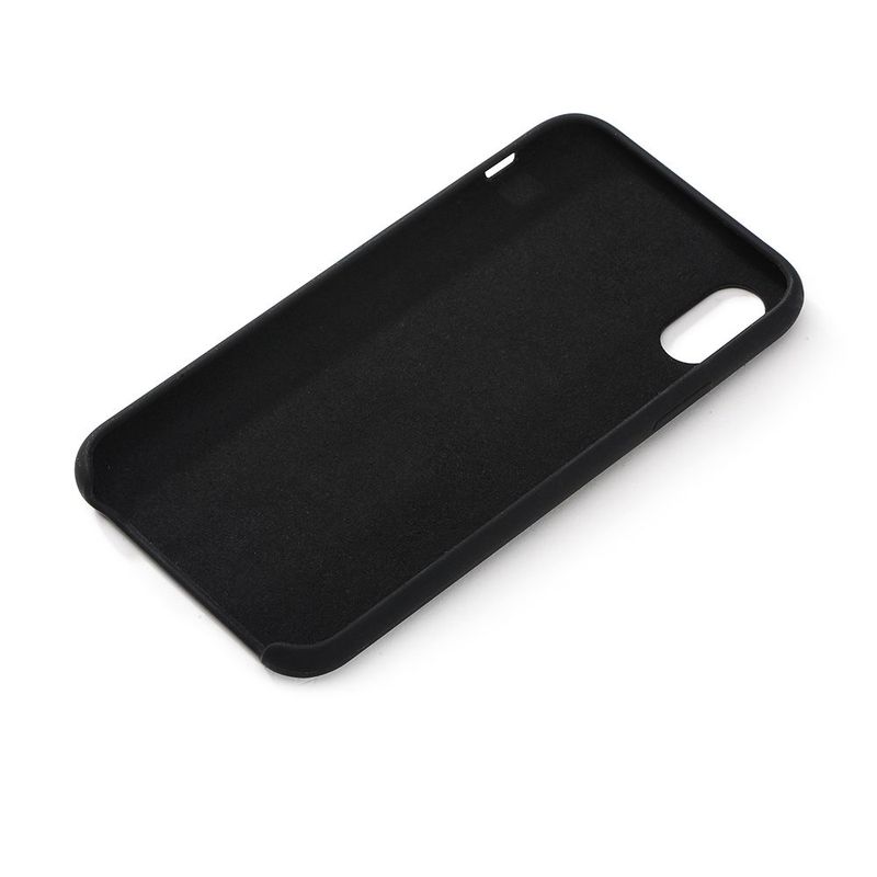 Купить Силиконовый чехол Coteetci чёрный для iPhone X/XS по лучшей цене в Украине 🔔 ,  наш интернет - магазин гарантирует качество и быструю доставку вашего заказа 🚀