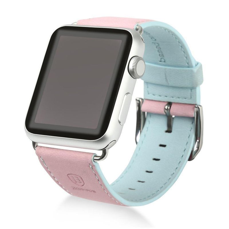 Купити Ремінець Baseus Colorful рожевий + синій для Apple Watch 42/44 мм за найкращою ціною в Україні 🔔, наш інтернет - магазин гарантує якість і швидку доставку вашого замовлення 🚀