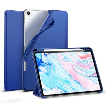Купить Чехол-книжка с держателем для Apple Pencil ESR Rebound Pencil Navy Blue для iPad Air 4 (2020) по лучшей цене в Украине 🔔 ,  наш интернет - магазин гарантирует качество и быструю доставку вашего заказа 🚀