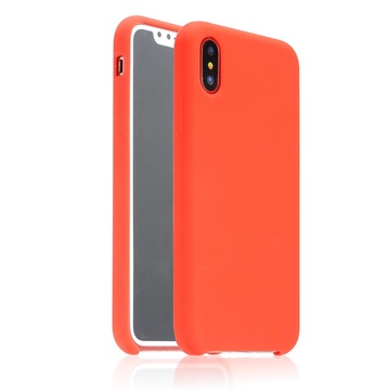 Купить Силиконовый чехол Coteetci красный для iPhone X/XS по лучшей цене в Украине 🔔 ,  наш интернет - магазин гарантирует качество и быструю доставку вашего заказа 🚀