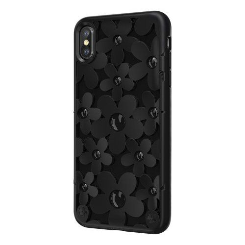 Купить 3D чехол Switcheasy Fleur чёрный для iPhone XS Max по лучшей цене в Украине 🔔 ,  наш интернет - магазин гарантирует качество и быструю доставку вашего заказа 🚀