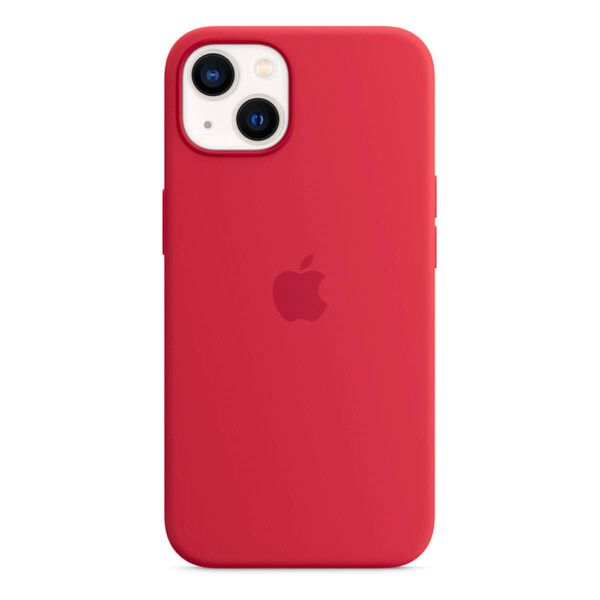 Силіконовий чохол Apple Silicone Case MagSafe (PRODUCT) RED (MM2C3) для iPhone 13