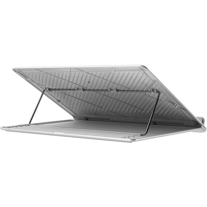 Купить Подставка для ноутбука Baseus Let&apos;s go Mesh Portable Laptop Stand White Gray по лучшей цене в Украине 🔔 ,  наш интернет - магазин гарантирует качество и быструю доставку вашего заказа 🚀