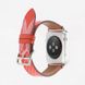 Кожаный ремешок COTEetCI W13 красный для Apple Watch 38/40 мм