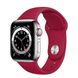 Ремешок iLoungeMax Sport Band 38mm | 40mm Rose Red для Apple Watch SE | 6 | 5 | 4 | 3 | 2 | 1 OEM