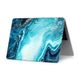 Мармуровий чохол oneLounge Marble Blue | White для MacBook Air 13" (M1| 2020 | 2019 | 2018)