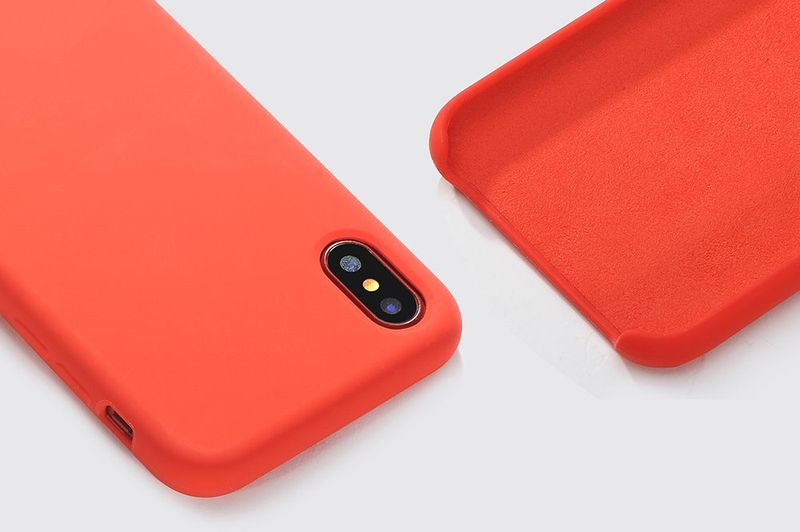 Купити Силіконовий чохол Coteetci червоний для iPhone X/XS за найкращою ціною в Україні 🔔, наш інтернет - магазин гарантує якість і швидку доставку вашого замовлення 🚀