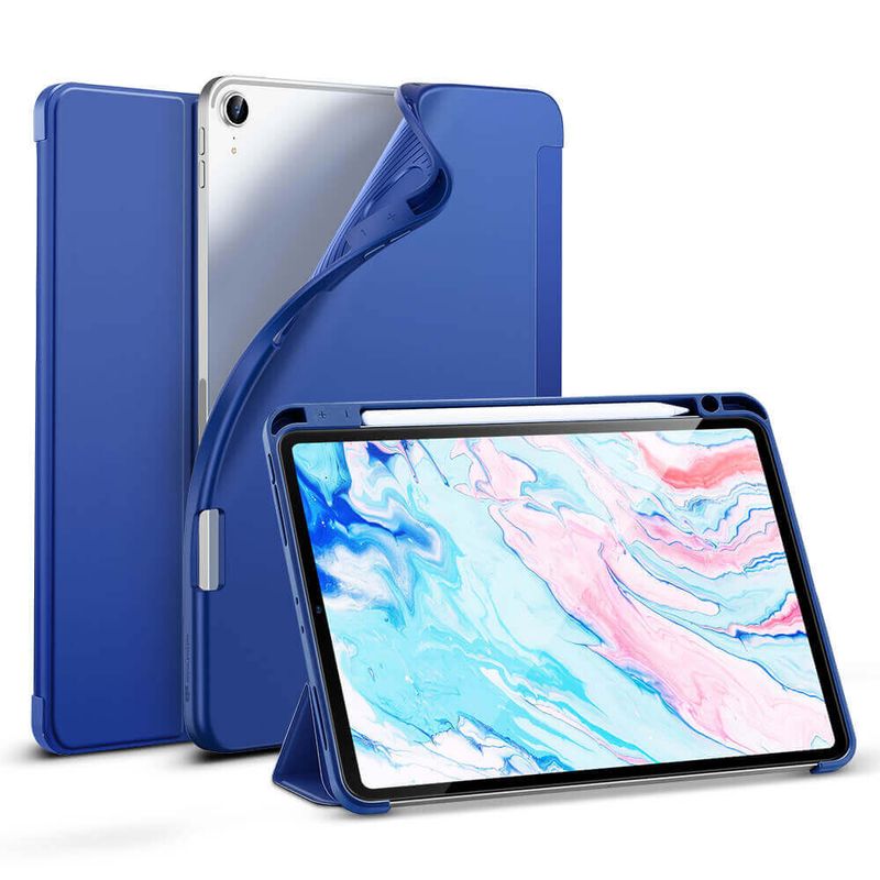 Купити Чохол-книжка з тримачем для Apple Pencil ESR Rebound Pencil Navy Blue для iPad 4 Air (2020) за найкращою ціною в Україні 🔔, наш інтернет - магазин гарантує якість і швидку доставку вашого замовлення 🚀