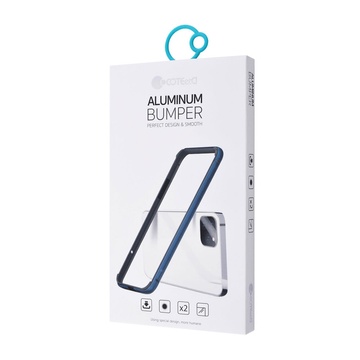 Купить Чехол-бампер COTEetCI Aluminum Bumper Dark Blue для iPhone 12 Pro Max по лучшей цене в Украине 🔔 ,  наш интернет - магазин гарантирует качество и быструю доставку вашего заказа 🚀