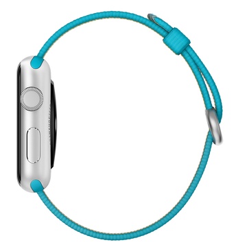 Купити Ремінець HOCO Woven Nylon Blue для Apple Watch 40mm | 38mm SE| 6 | 5 | 4 | 3 | 2 | 1 за найкращою ціною в Україні 🔔, наш інтернет - магазин гарантує якість і швидку доставку вашого замовлення 🚀
