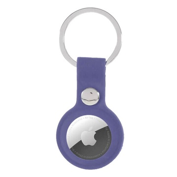 Силіконовий брелок з кільцем iLoungeMax Silicone Keychain Case Azure для AirTag