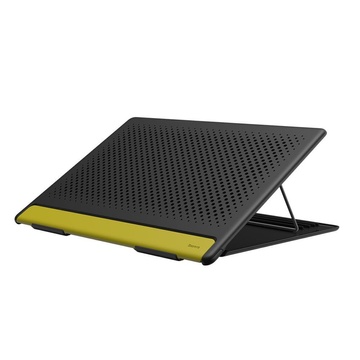 Купить Подставка для ноутбука Baseus Let&apos;s go Mesh Portable Laptop Stand Gray Yellow по лучшей цене в Украине 🔔 ,  наш интернет - магазин гарантирует качество и быструю доставку вашего заказа 🚀